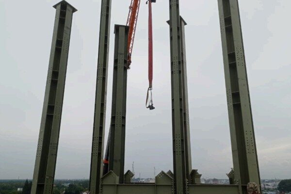 Installation Of Bakrie Mosque Structure Viewing Tower - Kisaran (Medan)